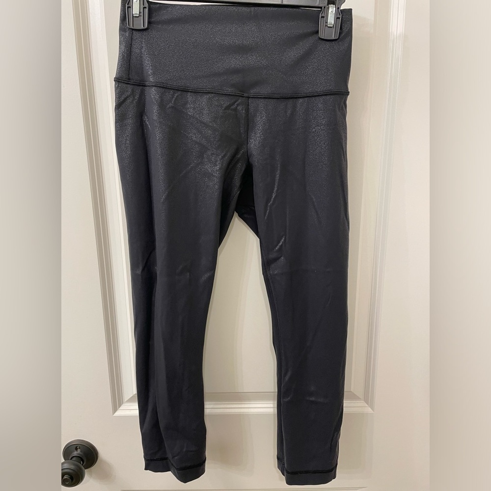 Lululemon Wunder Under High-Rise crop 21 Foil
